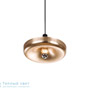 Иконка Zambelis 1497 PENDANT LIGHT 1L E27 D40 GOLD-SILVER LEAF STEEL подвесной светильник