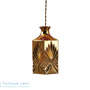 Иконка Zambelis 15104 PENDANT LIGHT 1L G9 10*10 GOLD GLASS подвесной светильник