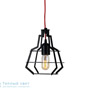 Иконка Zambelis 1530 PENDANT LIGHT E27 STEEL BLACK-YELLOW-BLUE-RED подвесной светильник