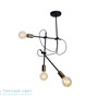 Иконка Zambelis 1593 PENDANT LIGHT 3L E27 BRONZE-BLACK потолочный светильник