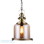 Иконка Zambelis 16106 PENDANT LIGHT 1L E27 GLASS-BRONZE METAL подвесной светильник