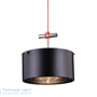 Иконка Zambelis 16146 PENDANT LIGHT 1L E27 D39 BLACK-CHROME METAL подвесной светильник
