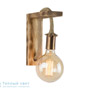 Иконка Zambelis 16167 SCONCE 1L E27 COPPER RUSTY METAL-WOOD настенный светильник