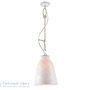 Иконка Zambelis 16175 PENDANT LIGHT 1L E27 D25,5 WHITE POLYESTER подвесной светильник