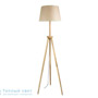 Иконка Zambelis 16180 FLOOR LAMP 1L E27 WOOD-BEIGE SHADE торшер