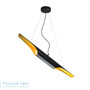 Иконка Zambelis 1619 PENDANT LIGHT 2XG9 BLACK-GOLD ALUMINIUM подвесной светильник