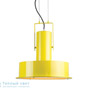 Иконка Zambelis 1645 PENDANT LIGHT 1L E27 METAL-PC DIFFUSER YELLOW подвесной светильник