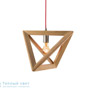 Иконка Zambelis 1652 PENDANT LIGHT 1L E27 WOOD подвесной светильник