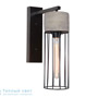 Иконка Zambelis 1661 SCONCE 1L E27 CONCRETE-STEEL BLACK настенный светильник