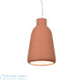 Иконка Zambelis 1663 PENDANT LIGHT 1L E27 D18 CLAY -WHITE подвесной светильник