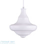 Иконка Zambelis 1673 PENDANT LIGHT 1L E27 GLASS WHITE подвесной светильник