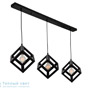 Иконка Zambelis 1681 PENDANT LIGHT 3L E27 METAL BLACK подвесной светильник