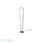 Иконка Zambelis 17004 FLOOR LAMP LED METAL-ALUMINIUM-PC MATT BLACK торшер