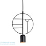 Иконка Zambelis 17026 PENDANT LIGHT 1L GU10 METAL BLACK подвесной светильник