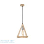 Иконка Zambelis 17059 PENDANT LIGHT 1L E27 D25 WOOD подвесной светильник