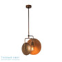 Иконка Zambelis 17230 PENDANT LIGHT 1L E27 COPPER RUSTY METAL подвесной светильник