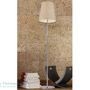 Иконка Zambelis 21084 FLOOR LAMP 1L E27 H170 CHROME METAL-BEIGE FABRIC SHADE торшер