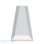 Иконка Zambelis E156 SCONCE LED UP-DOWN WHITE ALUMINIUM-GLASS DIFFUSER уличный настенный светильник