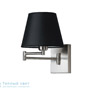 Иконка Zambelis H24B SCONCE E27 CHROME MATT METAL-BEIGE SHADE настенный светильник