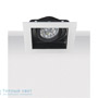 Иконка Zambelis S022 SPOT LIGHT GU10(INCLUDED)MOVABLE 10X10 WHITE-BLACK ZINC CASTING светильник